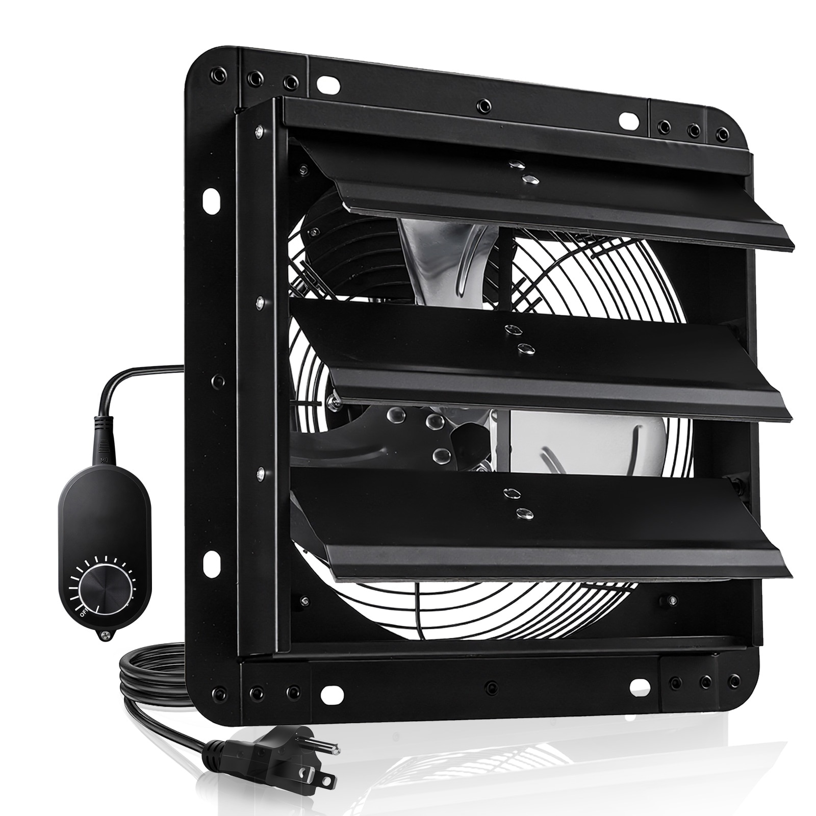 Wall Mounted Shutter Exhaust Fan For Ventilation And Cooling_voghion.com
